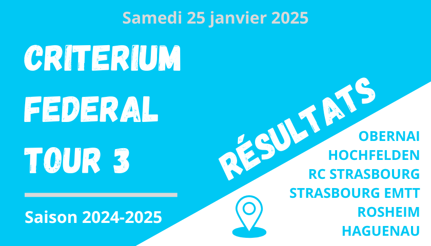 Critérium T3 CD67TT - Résultats