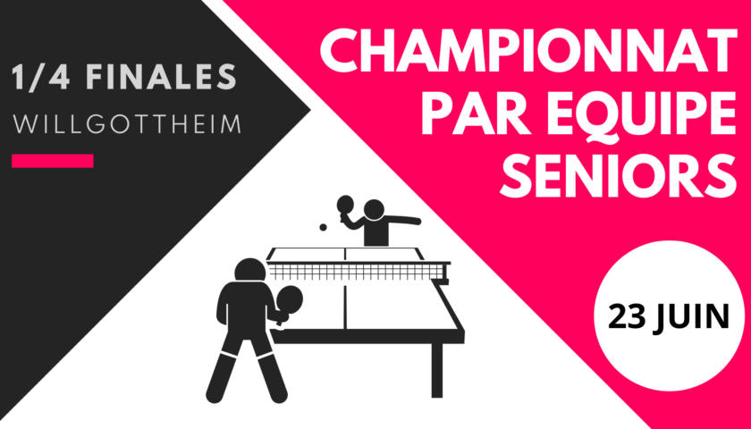 CD67TT Championnat par équipes Seniors 24-25
