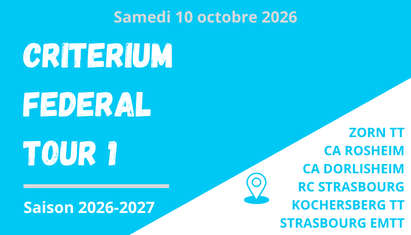 Affiche Critérium T1 CD67TT
